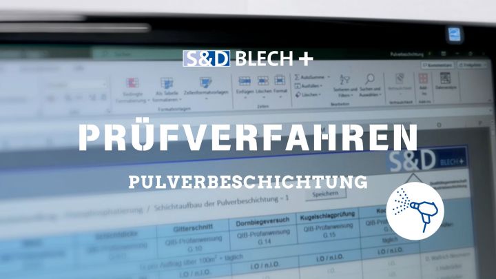 Prüfverfahren Pulverbeschichtung