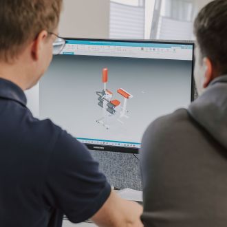 Mitarbeiter Konstruktion S&D Blech