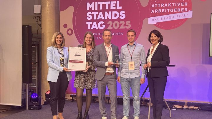 S&D Blechtechnologie als „Attraktiver Arbeitgeber Rheinland-Pfalz 2025“ ausgezeichnet